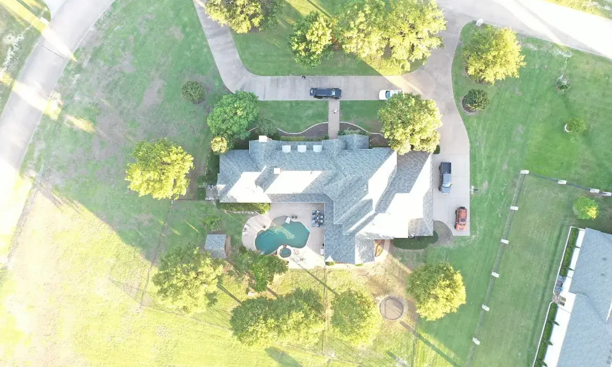 New shingle roof installation on a home in Gary